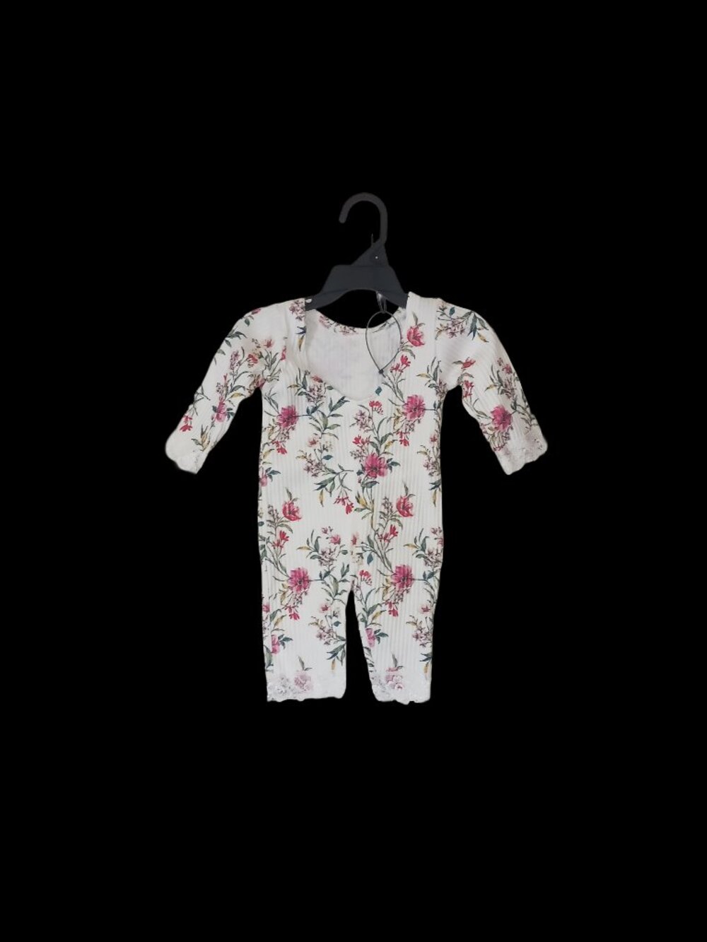 Girls NB Floral Bow Headband Set